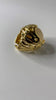 Treyvonne Gold Translucent Gem Glam Ring