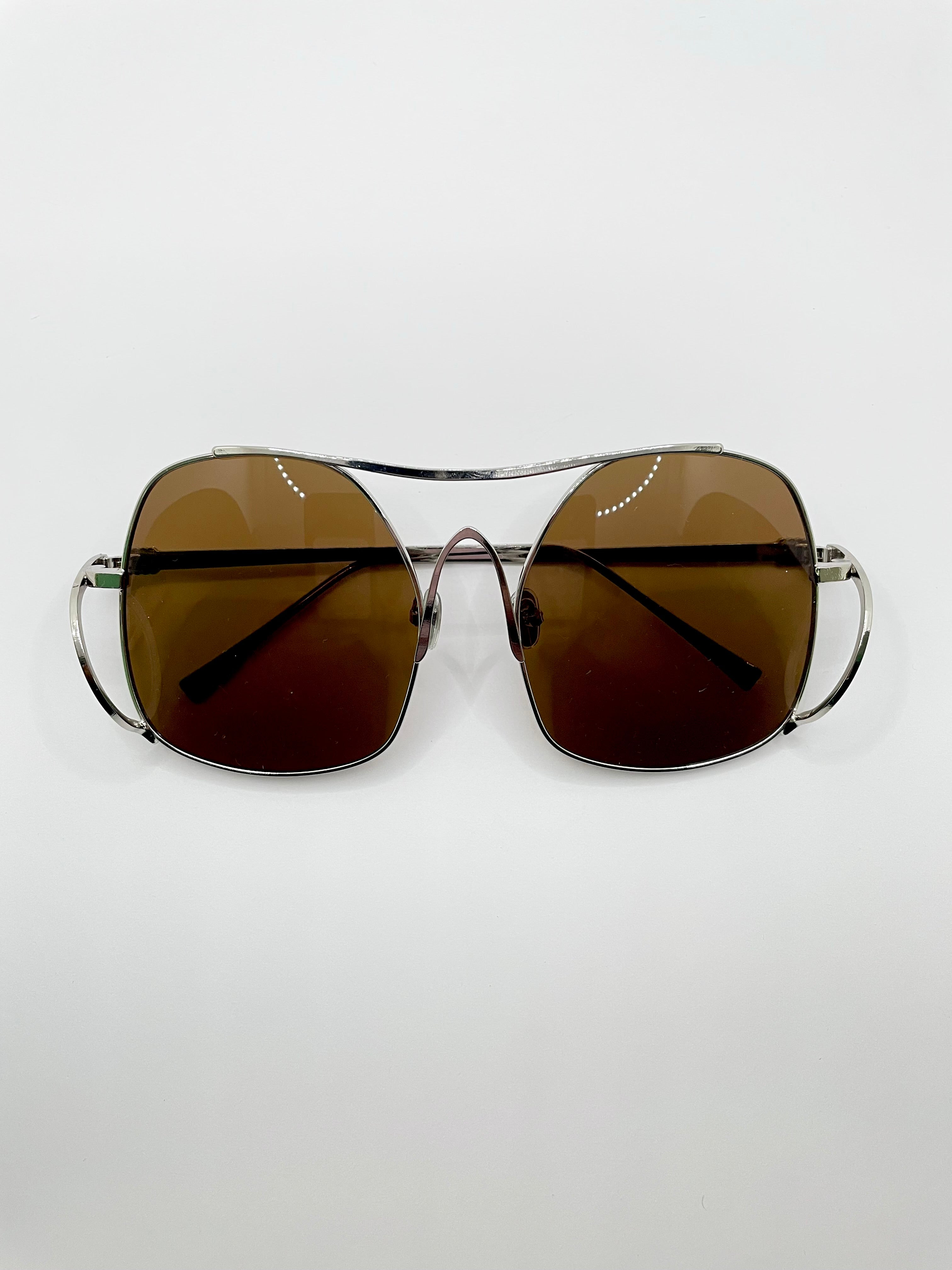 Amy Oversized Unique Square Sunglasses