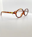 Motselisi Tortoiseshell Transparent Lens Glasses