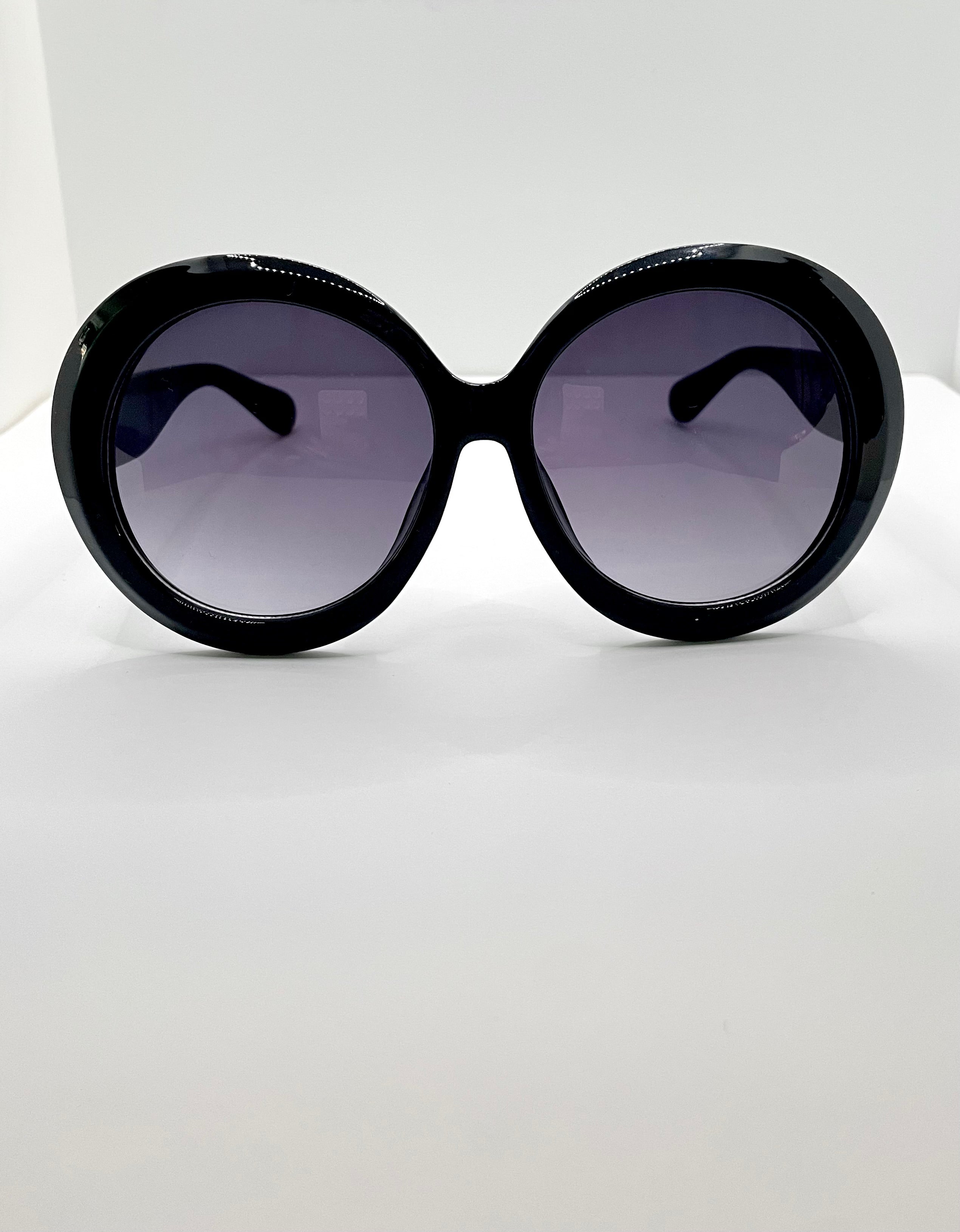 Ayanda Oversized Black Tinted Lens Sunglasses