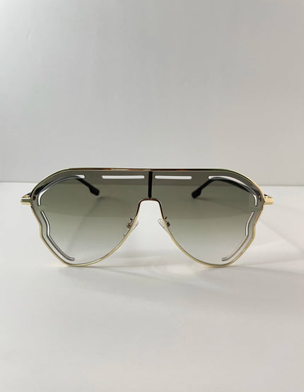 Sihle Exaggerated Aviator Style Tinted Lens Sunglasses