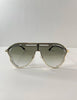 Sihle Exaggerated Aviator Style Tinted Lens Sunglasses