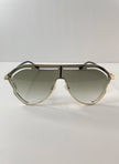 Sihle Exaggerated Aviator Style Tinted Lens Sunglasses