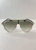 Sihle Exaggerated Aviator Style Tinted Lens Sunglasses