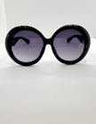 Ayanda Oversized Black Tinted Lens Sunglasses