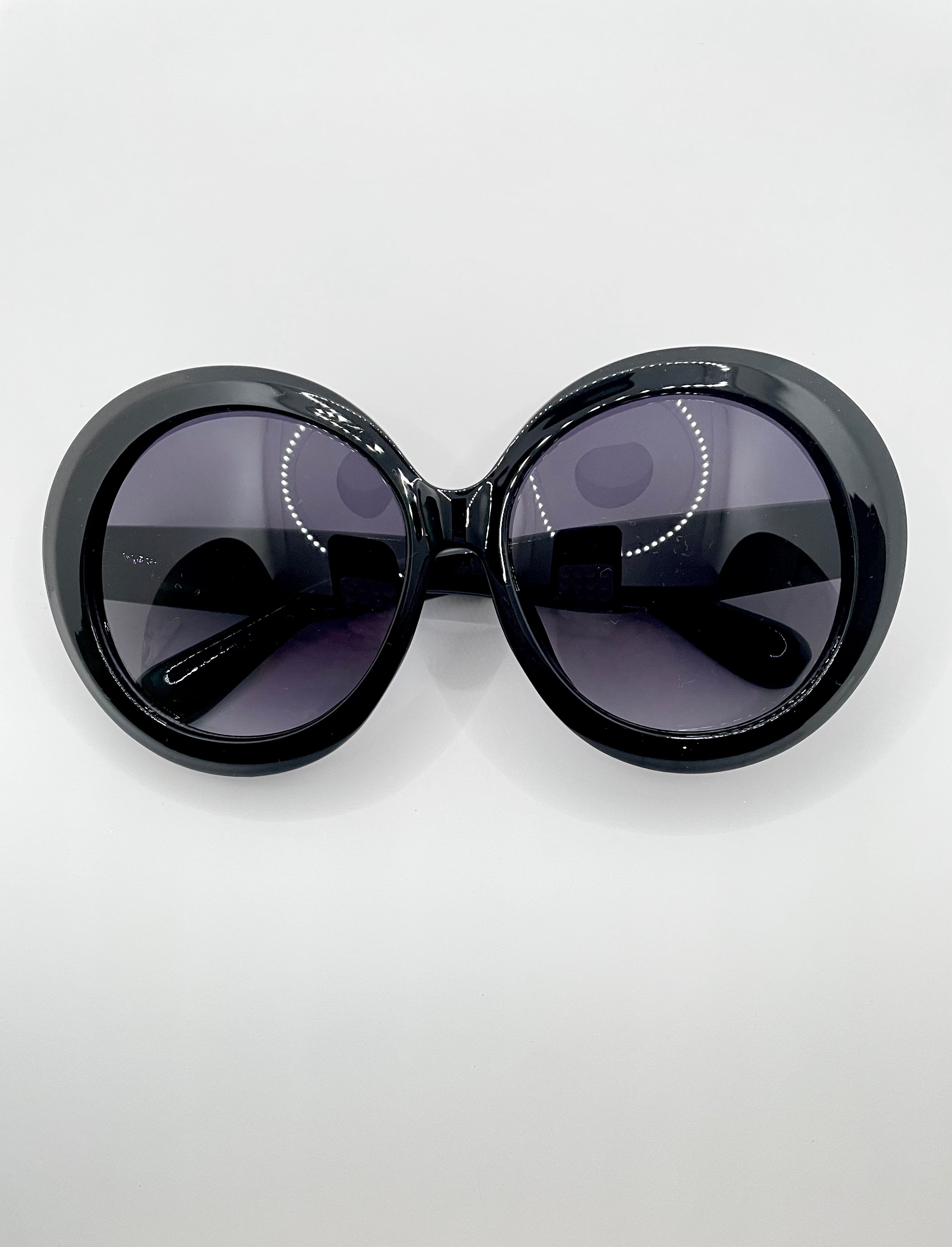 Ayanda Oversized Black Tinted Lens Sunglasses
