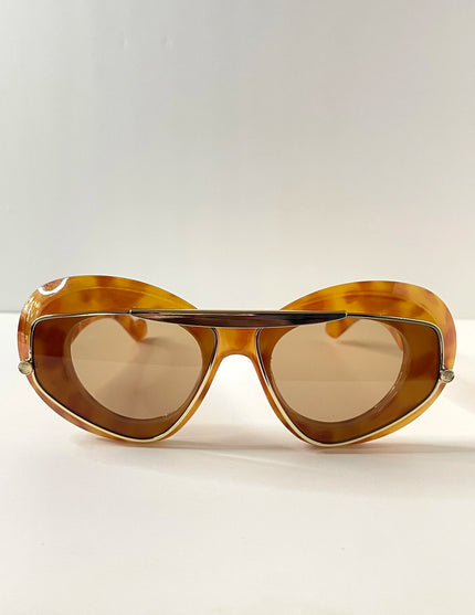 Yols Toffee Double Aviator Frame Sunglasses