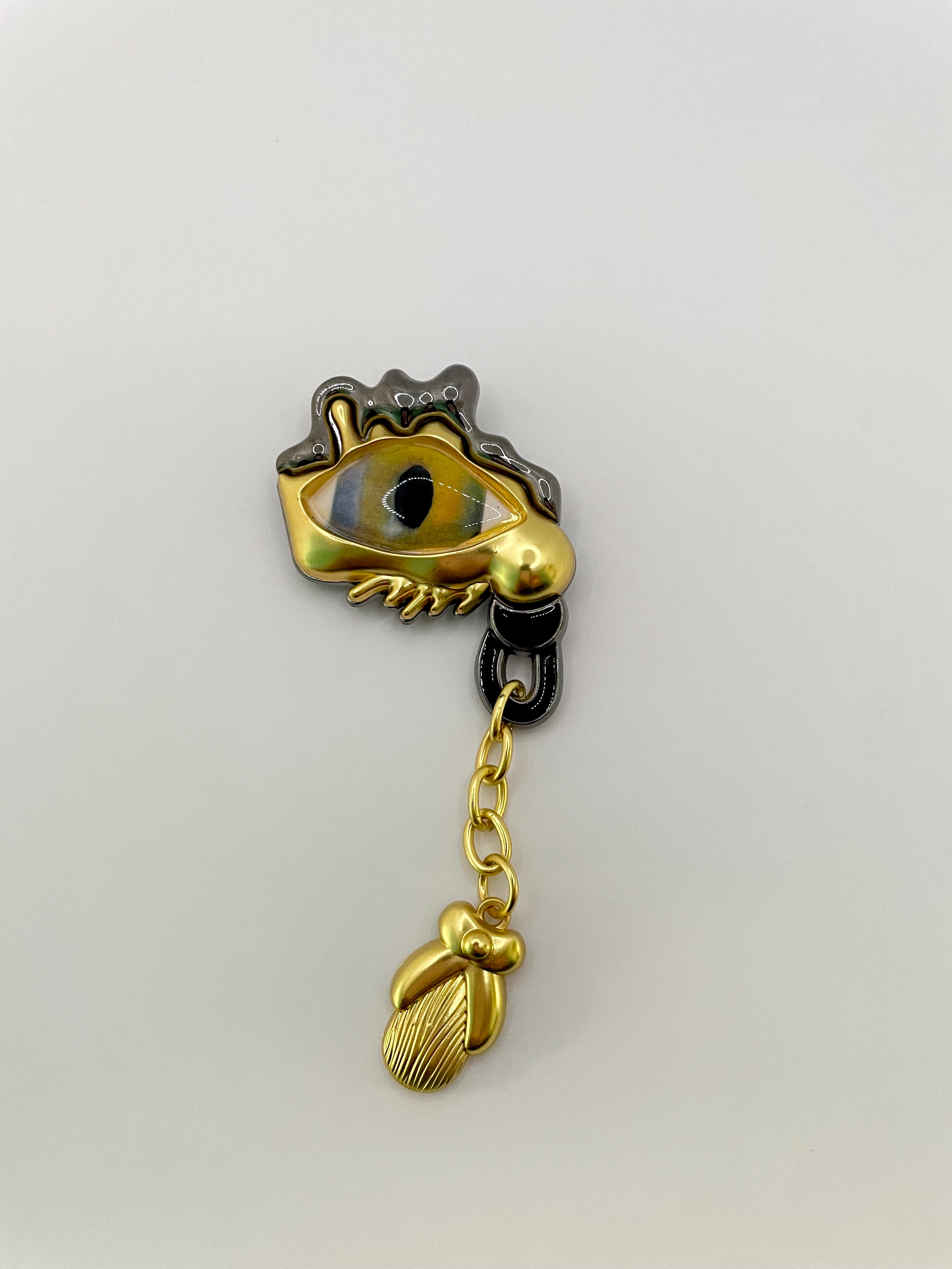 Shantye Surreal Les Yeux Drop Eye Brooch