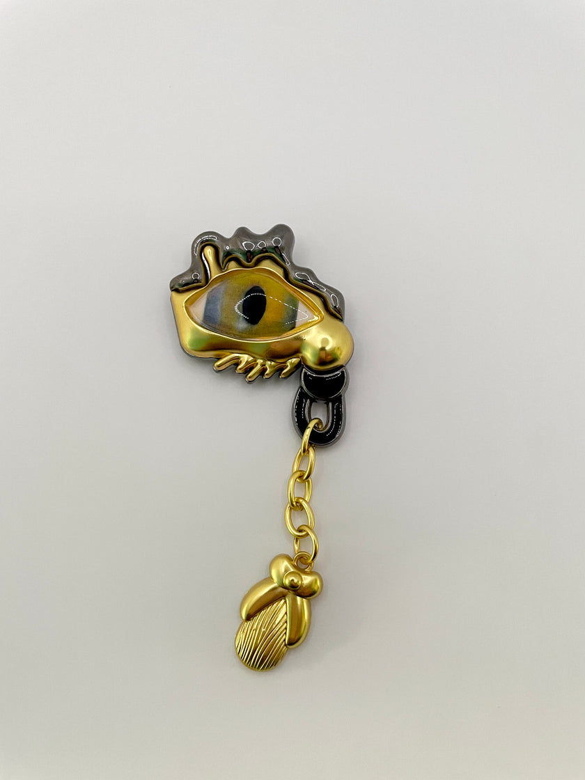 Shantye Surreal Les Yeux Drop Eye Brooch