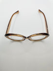 Ayanda Oversized Brown Transparent Lens Glasses
