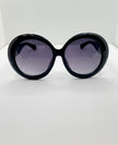 Ayanda Oversized Black Tinted Lens Sunglasses