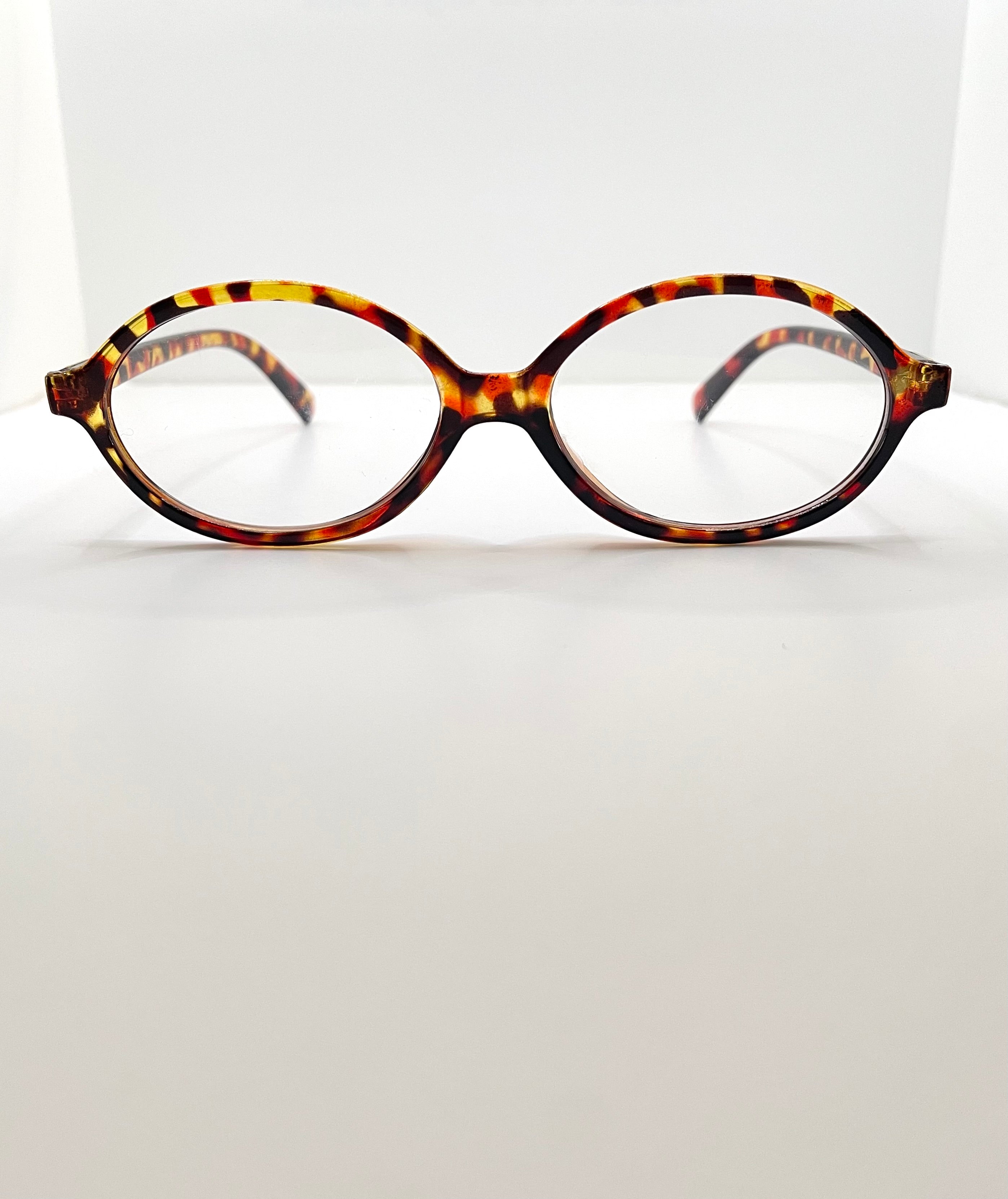 Motselisi Tortoiseshell Transparent Lens Glasses