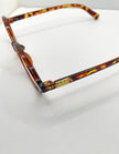Motselisi Tortoiseshell Transparent Lens Glasses