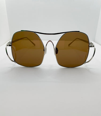 Amy Oversized Unique Square Sunglasses