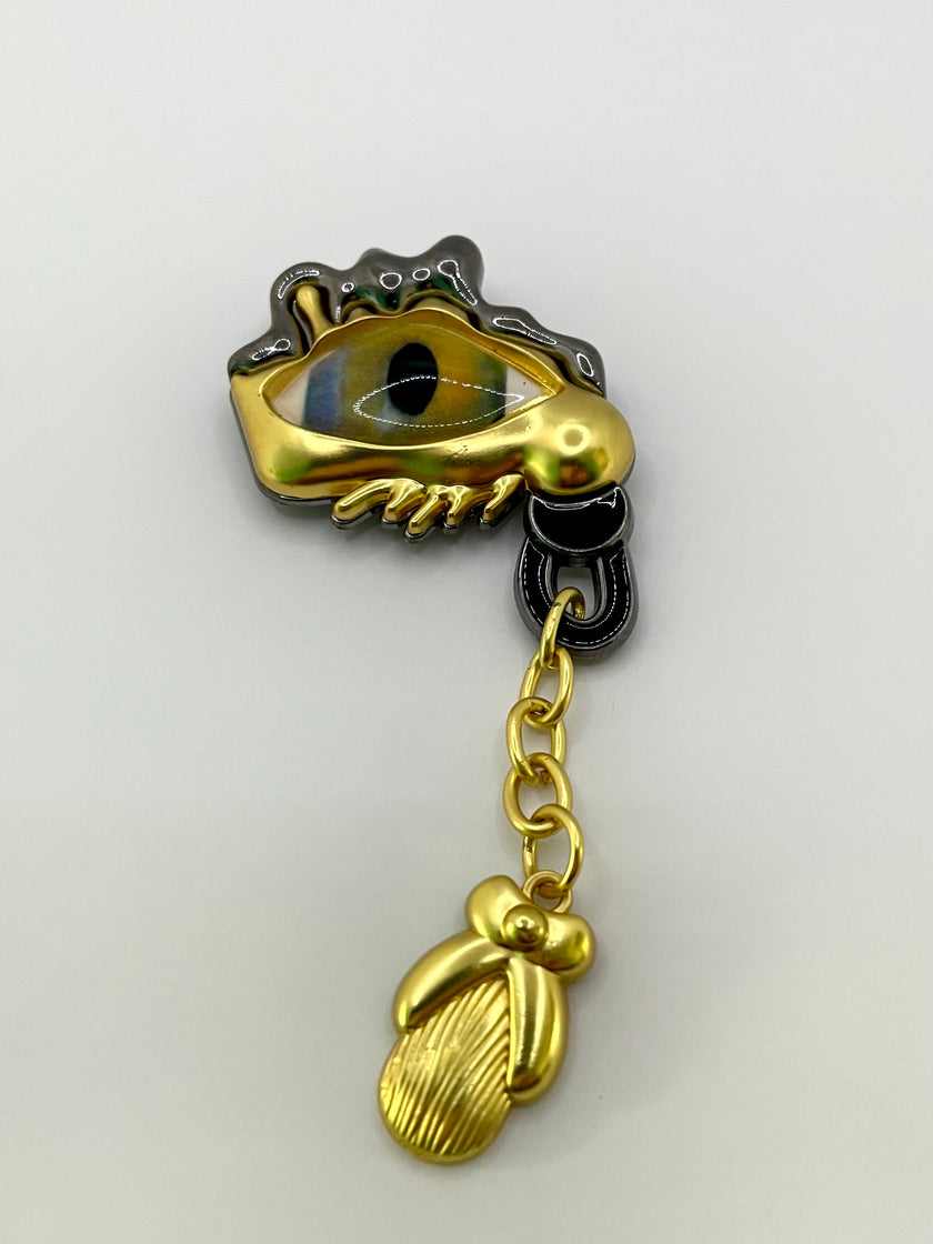 Shantye Surreal Les Yeux Drop Eye Brooch