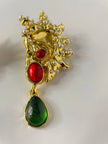 Tshego Embellished Multicoloured Drop Earrings