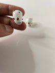 Nontu White Embellished Oval Clip On  Earrings