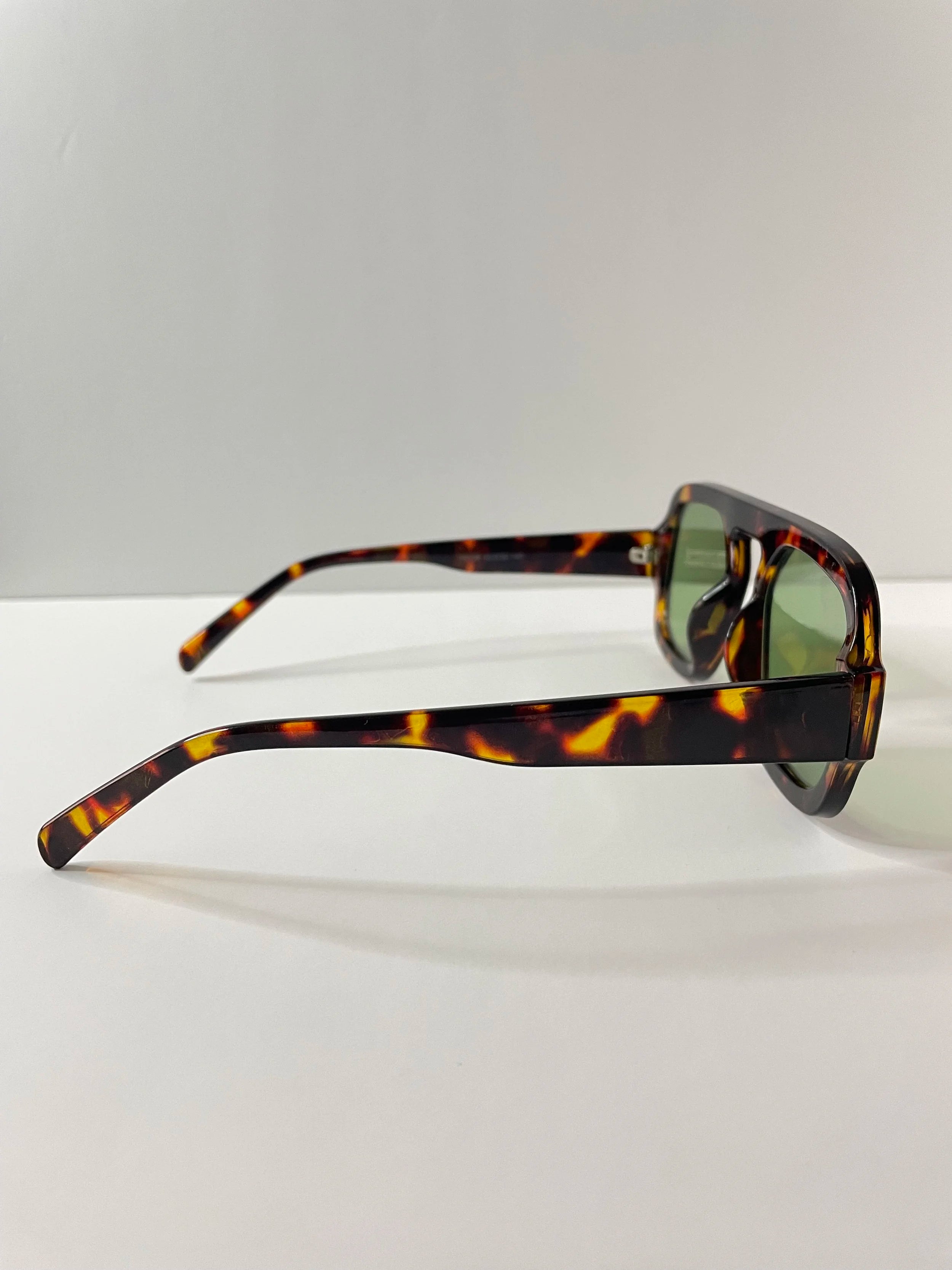 Mpume Tortoiseshell With Sunglasses Green Tinted Lens