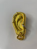 Modaiwa Gold & Silver Oreilles Textured Earrings