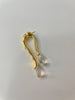 Vuyelwa Cocktail Gold & Clear Resin Earrings