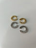 Kimbali Gold & Silver  Zirconia Encrusted Ear Cuff Set