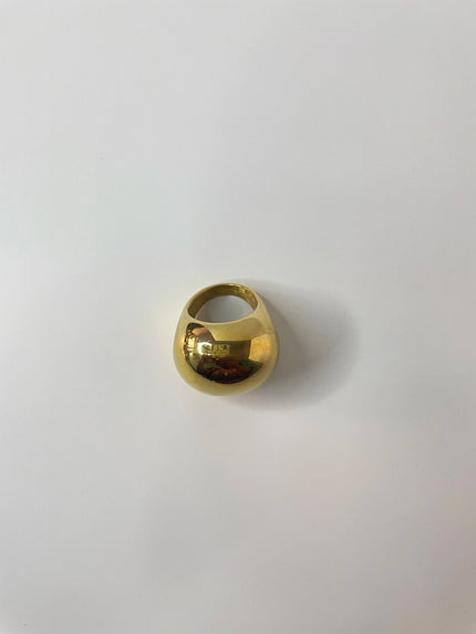 Bo Gold Oversized Chunky Dome Ring