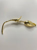 Mathapelo Oversized Gold Long Stem Rose Brooch