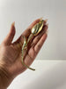 Mathapelo Oversized Gold Long Stem Rose Brooch