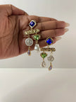 Cynthia Multicoloured Sculptural Drop Earring