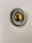 Awande Mixed Metal Vintage Coin Earring