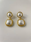 Ayanda Vintage Style Pearl Drop Earring
