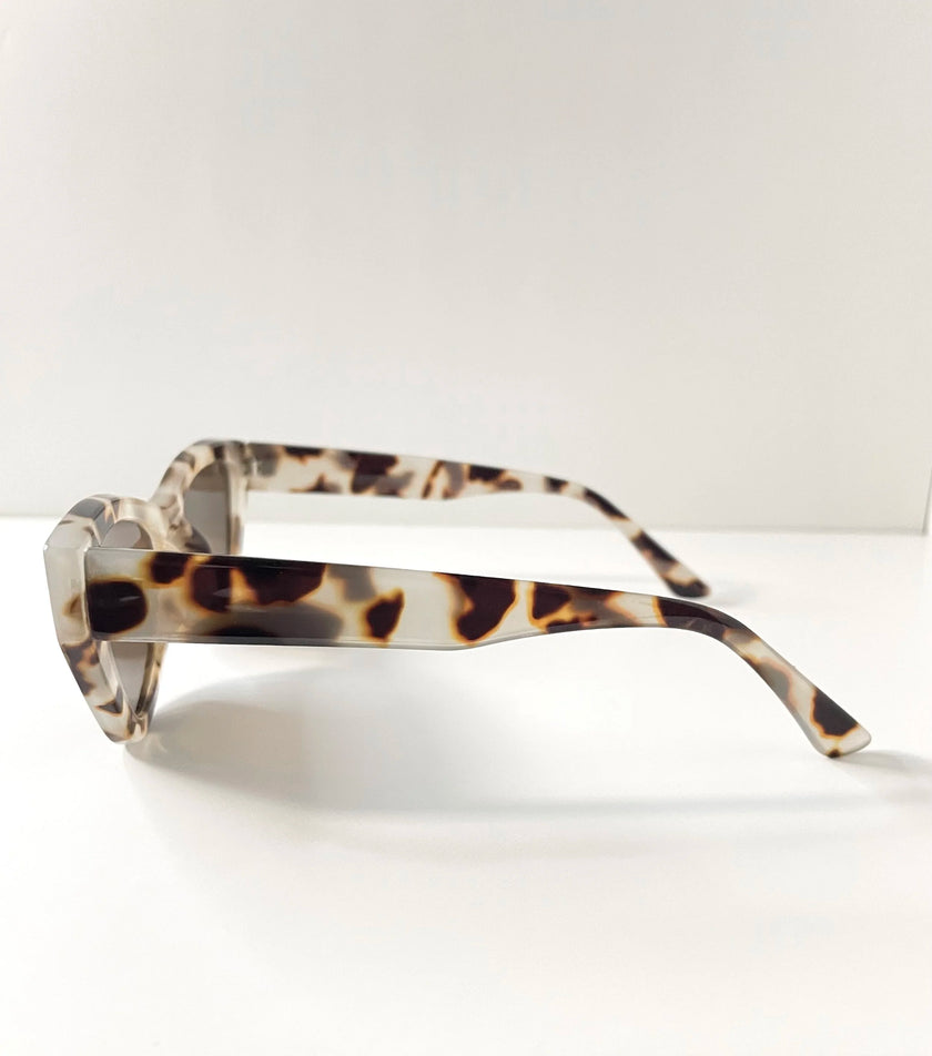 Danielle Animal Print Cat-Eye Sunglasses