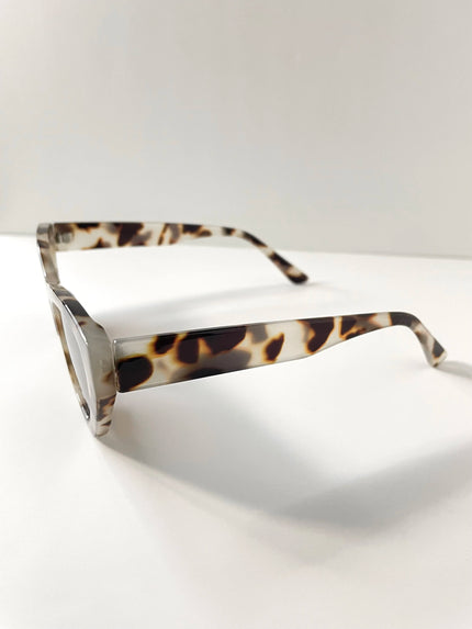 Danielle Animal Print Cat-Eye Sunglasses