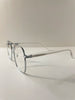 Tshepo Silver Oversized Aviator Glasses