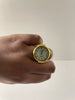 Maki Gold & White Expander Watch Ring