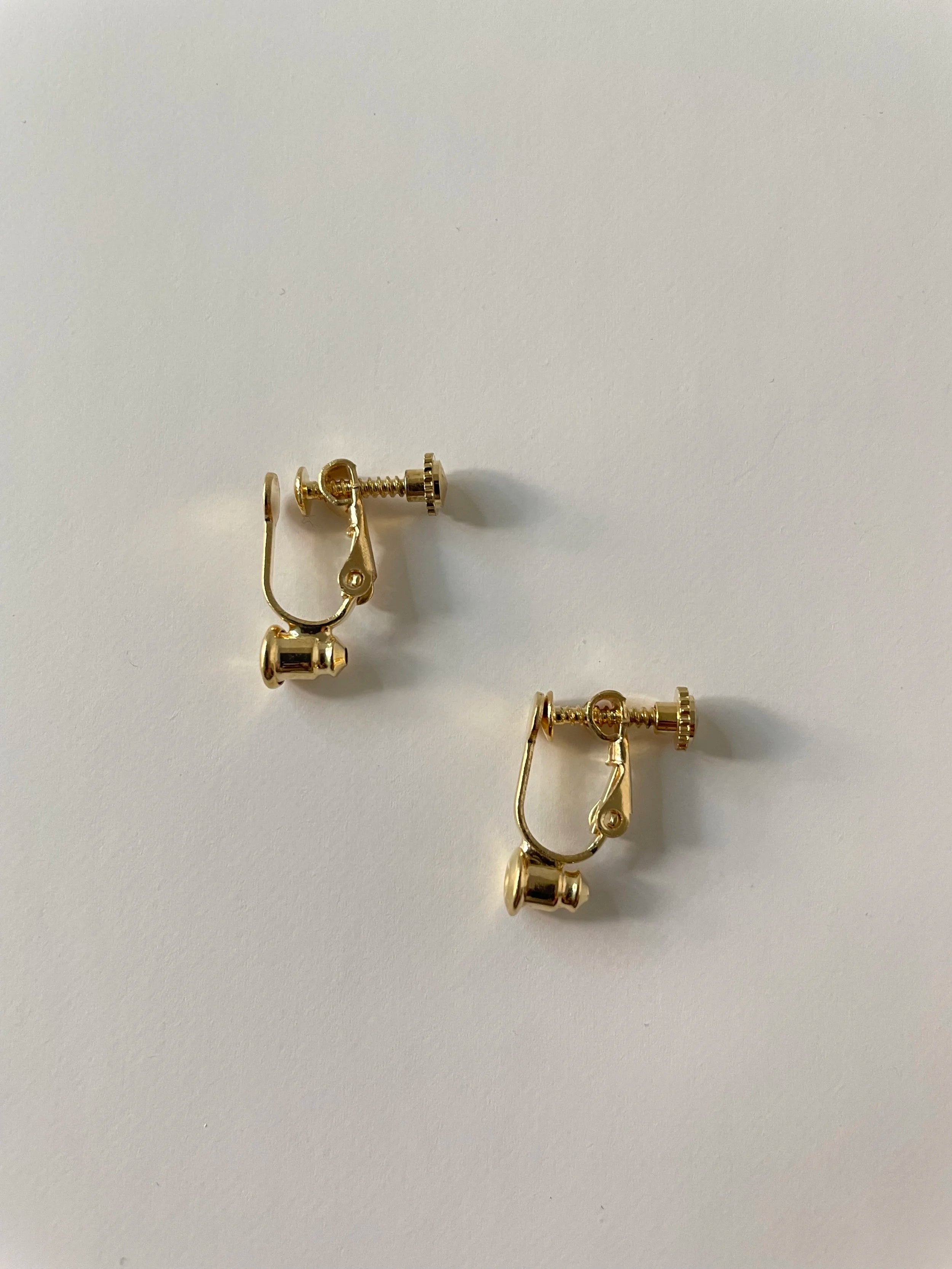 Peta Gold Clip On Ear Extensions