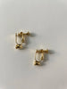Peta Gold Clip On Ear Extensions