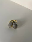 Thami Clear Embellished Lady Bug Luxurious Rings