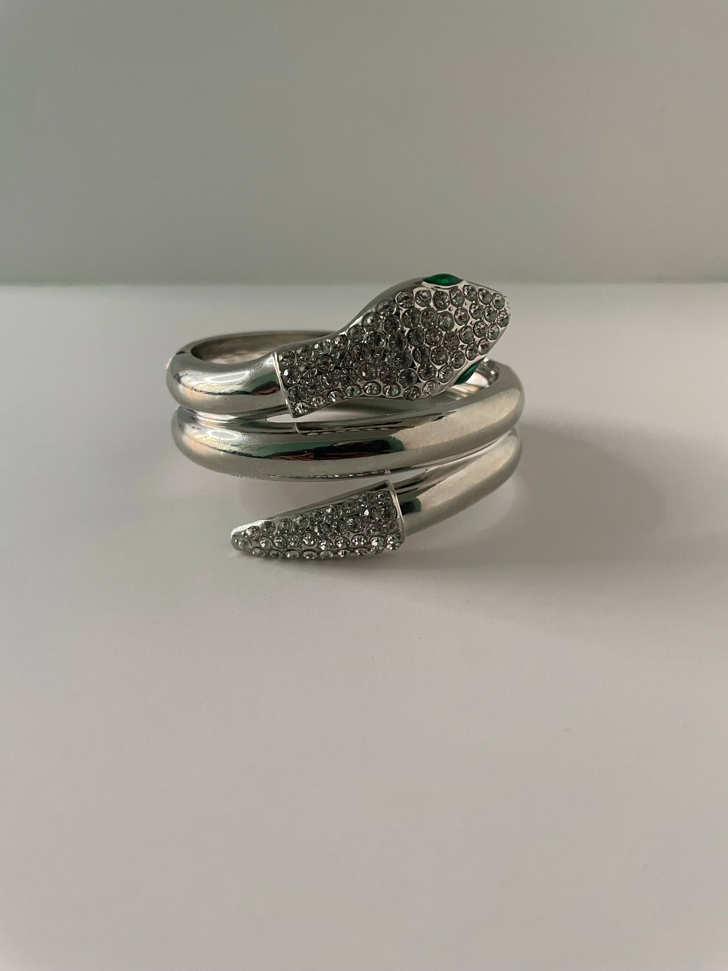 Nobantu Silver Egyptian Style Wrist Cuff Bangle