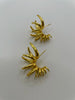 Lesego Gold Multi Claw Hoop Earrings