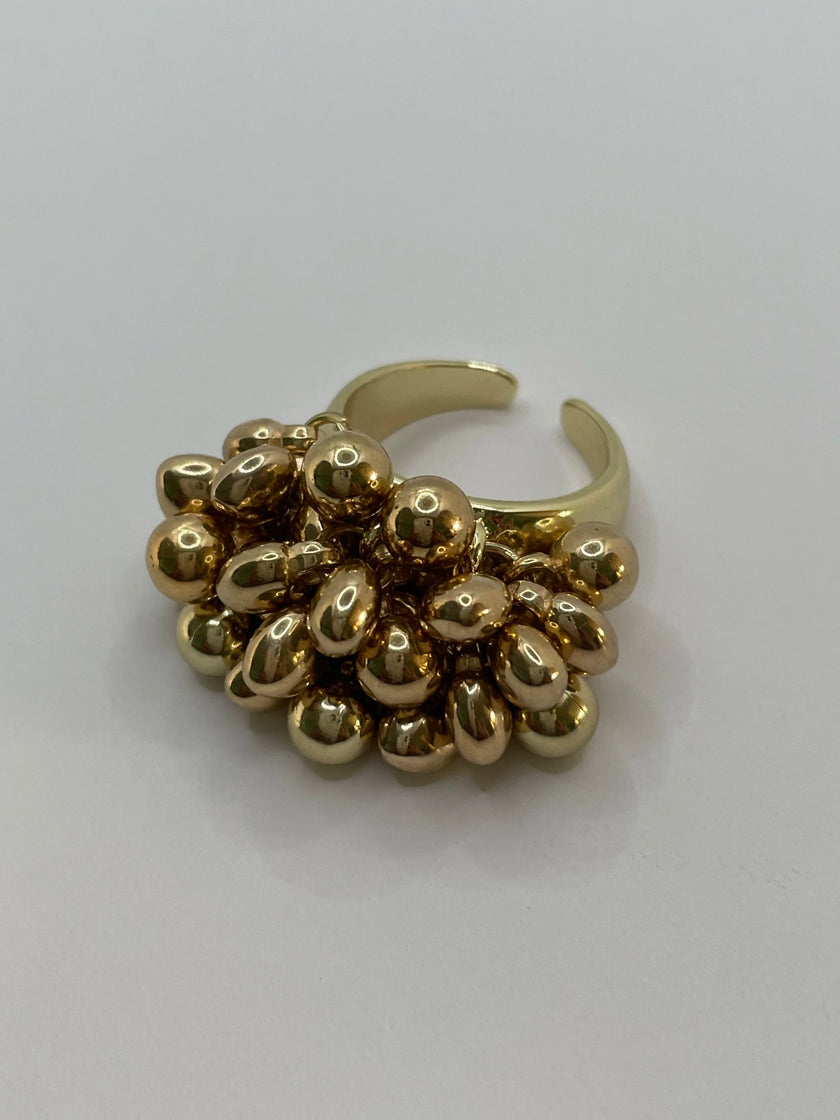 Nadia Gold Multi Water Droplet Ring