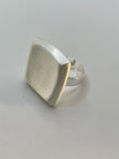 Kea Silver Sculptural Minimalist Ring