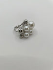 Shongi Metal & Pearl Balls Adjustable Ring