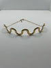 Titi  Gold Minimal Wave Choker Neckalce