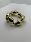 Nondumiso Gold Teardrop Bead Bracelet Set