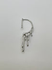 Kat Silver Drip Drip Ear Cuff Earring