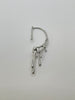 Kat Silver Drip Drip Ear Cuff Earring