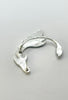 Michaela Gold Blue Flame Ear Cuff Earring
