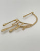 Kat Gold Drip Drip Ear Cuff Earring