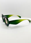 Justina Modern Style Transparent Grey Sunglasses